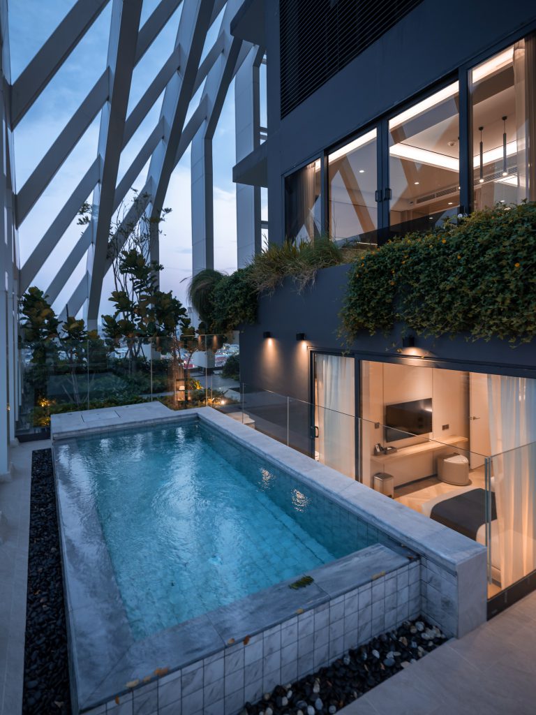 Penthouse Suite with Private Pool